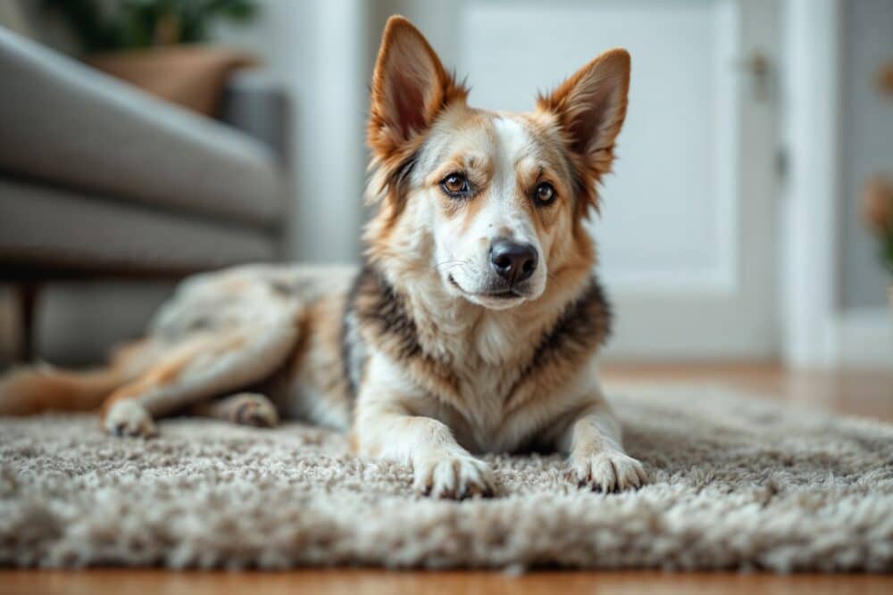 Hund bellt besuch an