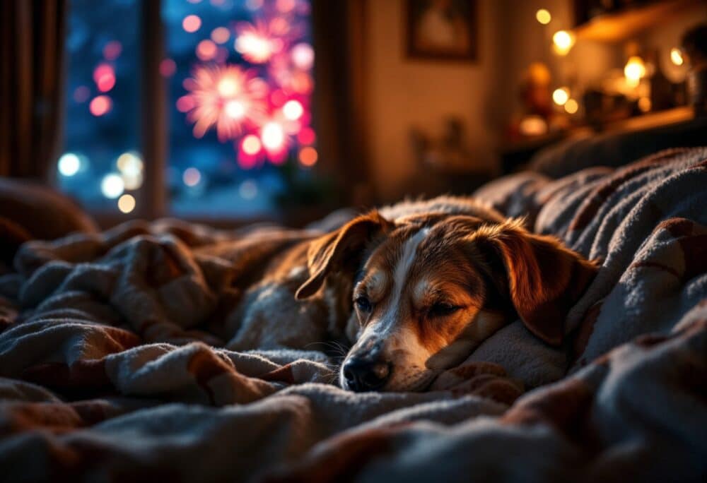 Silvesterangst Hund